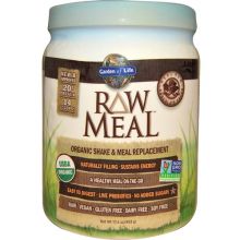 Garden of Life, RAW Meal, Organic Shake & Meal Replacement, Chocolate Cacao, 17.9 oz (509g)